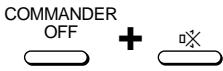 COMMANDER OFF + ×