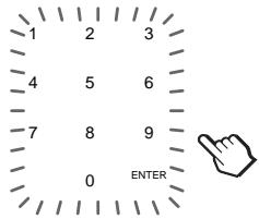 -1 2 3 -4 5 6 -7 8 9 0 ENTER