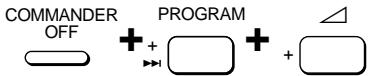 COMMANDER OFF + + PROGRAM + +