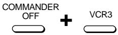 COMMANDER OFF + VCR3
