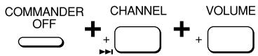 SONY RM-AV2100 - Ejemplo: Para almacenar la seals de connexion/ desconexión de la alimentación de un acondicionador de aire en el botón SYSTEM CONTROL 2 - 2