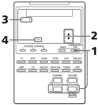 SONY RM-AV2100 - Para recibir los datos de other mando a distancia - 1