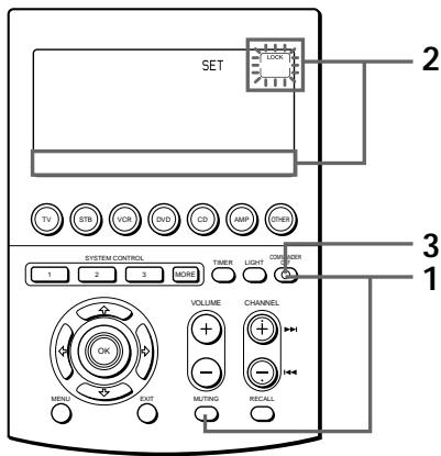 SONY RM-AV3000 - - Función debloqueo deajuste - 1