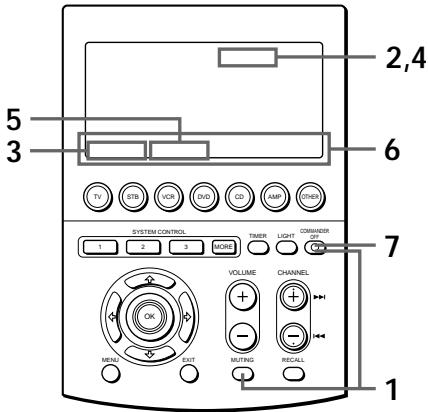 SONY RM-AV3000 - Ajuste de la hora de apagado automatico de la pantalla - 1