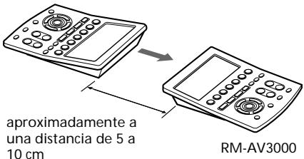 SONY RM-AV3000 - Transferencia de todos los datos del control remoto - 2