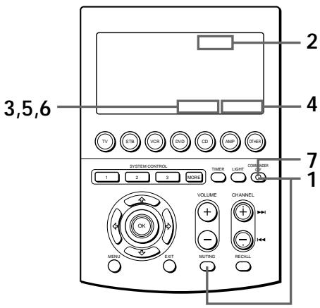 SONY RM-AV3000 - Borrado de todos los ajustes - 1