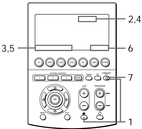 SONY RM-AV3000T - Setting the Key-Touch Beep - 1