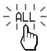 SONY RM-AV3000T - Press the ALL key. - 1