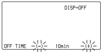 SONY RM-AV3000T - Setting the Automatic-Off Time of the Display Window - 5