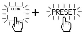 SONY RM-AV3000T - Protecting your Settings - 5