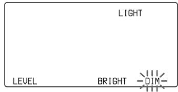 SONY RM-AV3000T - Adjusting the Backlight of the Display Window - 6