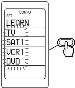 COMPO SET LEARN TV SAT1 UCR1 DVD