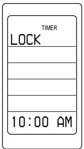 TIMER LOCK 10:00 AM