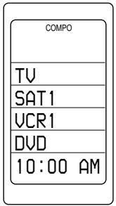 COMPO TV SAT1 VCR1 DVD 10:00 AM