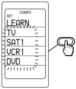COMPO SET LEARN TV SAT1 UCR1 DVD