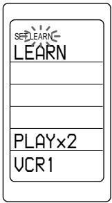 SEE LEARN LEARN PLAY×2 VCR1
