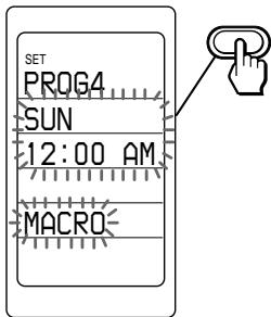 SET PROG4 SUN 12:00 AM MACRO