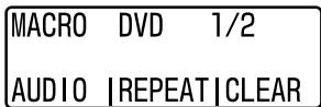 MACRO DVD 1/2 AUDIO |REPEAT|CLEAR