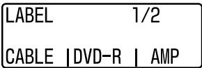 LABEL 1/2 CABLE | DVD-R | AMP