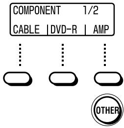 COMPONENT 1/2 CABLE | DVD-R | AMP ... ... OTHER
