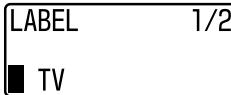 LABEL 1/2 TV