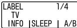LABEL TV INFO |SLEEP | A/B 1/4