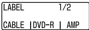 LABEL 1/2 CABLE | DVD-R | AMP