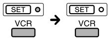 SONY RM-VL610T - De "aangeleerde" functie van een toets wijzigen of wissen - 2