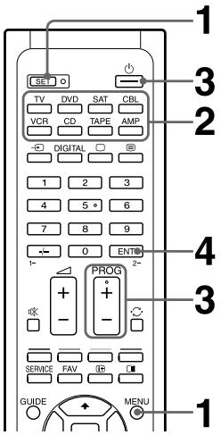 SONY RM-VL610T - Vor dem Starten der Suchfunktion - 1