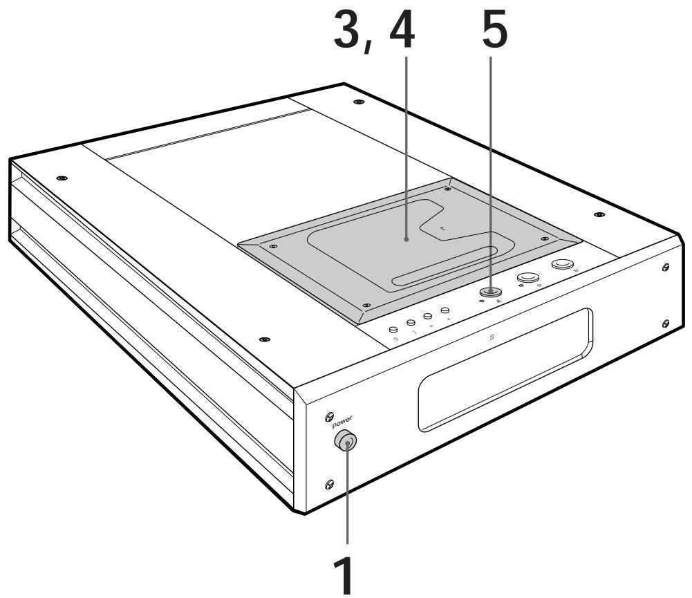SONY CDP-X5000 - Lecture d'un CD - 1