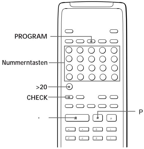 SONY CDP-X5000 - Überspielen von programmierten CD-Titeln - 1