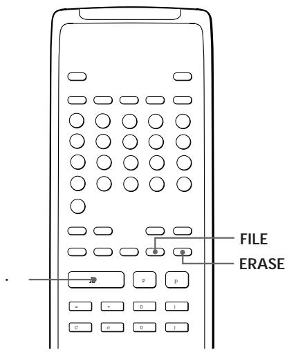 SONY CDP-X5000 - Storing Specific Tracks of a Disc (Delete Bank) - 1