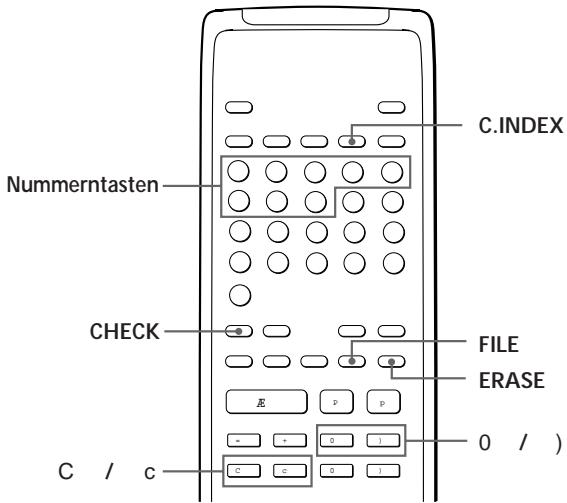 SONY CDP-X5000 - Setzen von individuellen Indexpunkten (Custom Index) - 1