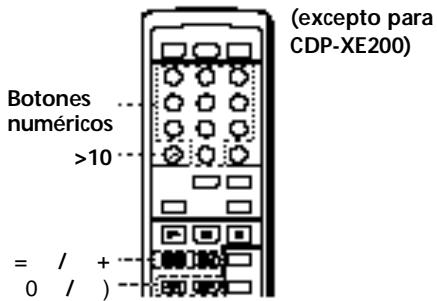 SONY CDP-XE200 - Localización de un temaspecifico o de un punto determinado de un tema - 2