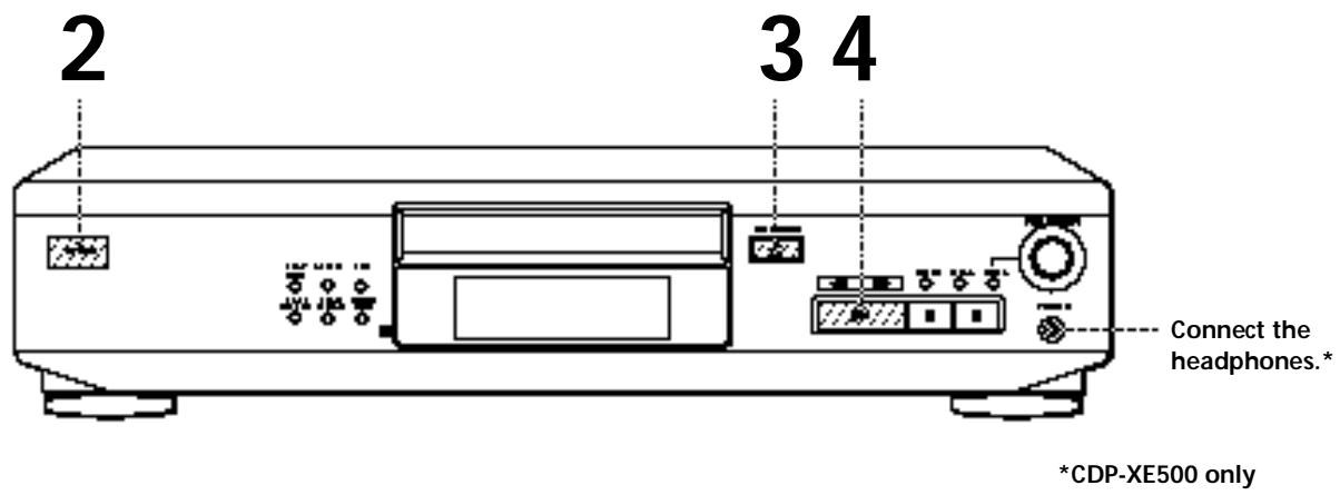 SONY CDP-XE200 - Playing a CD - 1