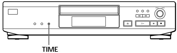 SONY CDP-XE220 - Using the Display - 2