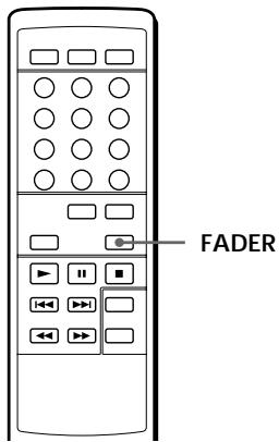 SONY CDP-XE220 - Creation d'un fondu enchâné d'entrée ou de sortie (CDP-XE520 et CDP-XE320 uniquely) - 2