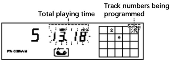 SONY CDP-XE300 - Creating Your Own Program (Program Play) - 3