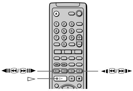 SONY DVP-NS400D - Recherche d'un point spécifique sur le disque - 4