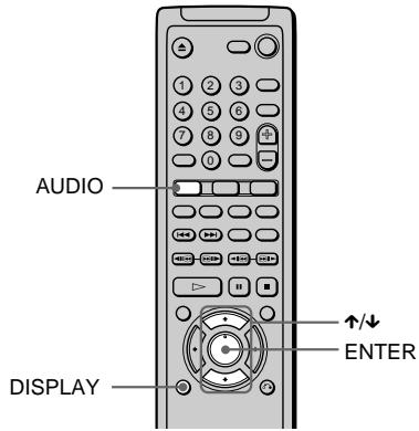 SONY DVP-NS400D - Commutation du son - 4