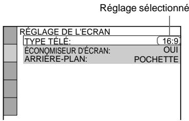 SONY DVP-NS400D - Utilisation du menu d'installation - 7