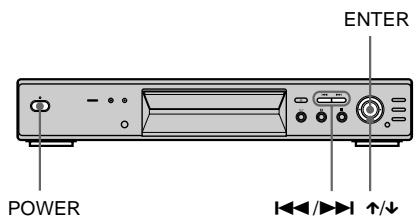 SONY DVP-NS400D - Etape 4 : réglages rapides - 1