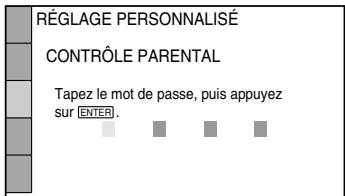 SONY DVP-NS400D - Lecture limitée suivant les enfants (CONTRÔLE PARENTAL) ©DVD - 4