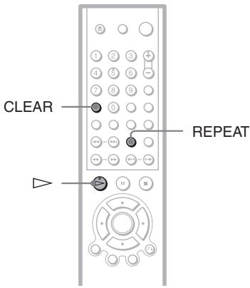 CLEAR REPEAT