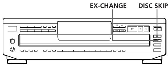 SONY CDP-CE505 - Remplacement des disques pendant la lecture d'un disque - 1