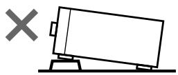 SONY CDP-CX220 - Note on placement - 4