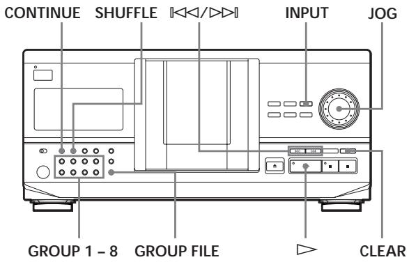 SONY CDP-CX220 - Agrupación de discos (Archivo de grupo) - 1
