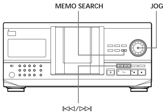 SONY CDP-CX220 - Localización de un disco spécifique - 1