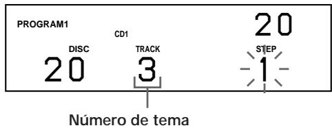 SONY CDP-CX220 - Creación de programas en el reproductor - 3