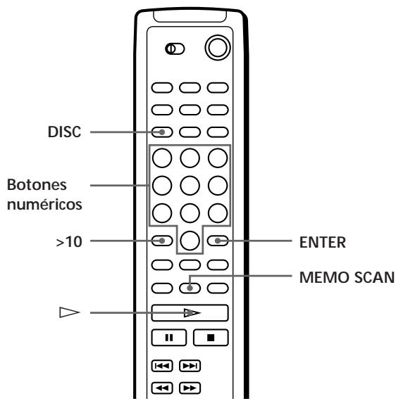 SONY CDP-CX220 - Localización de un disco spécifique - 2